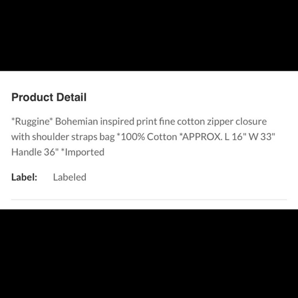 😄New boutique boho paisley bag by Ruggine - Picture 2 of 11